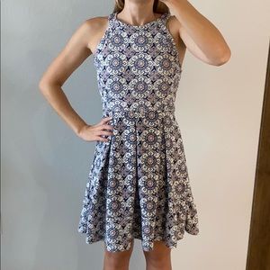 Navy and Pink Xhilaration Dress - Size M